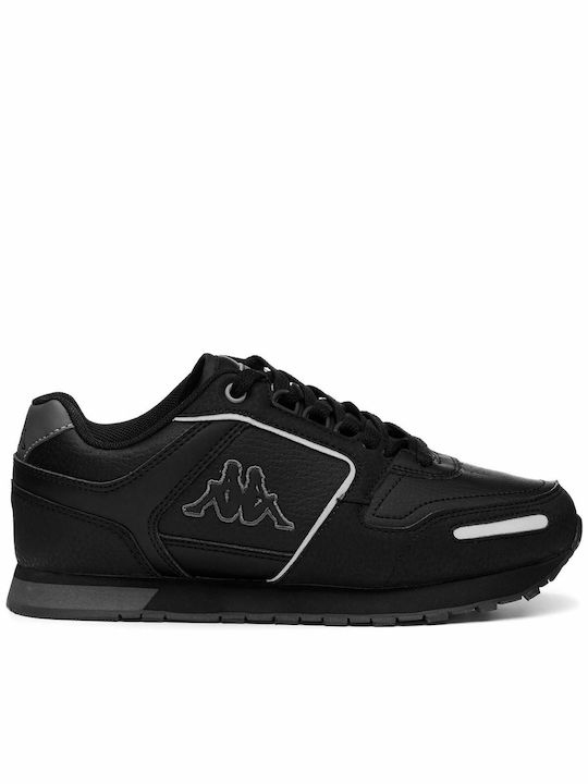 Kappa Logo Voghera 5 Ανδρικά Sneakers Μαύρα