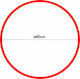 Reinhart Red Rhythmic Gymnastics Hoop 97190 Ø90cm