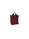 Bordeaux Waterproof Fabric Backpack with Zipper