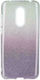 Forcell Shining Back Cover Σιλικόνης Clear / Violet (Redmi 5 Plus)