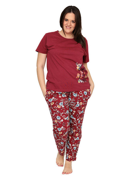 Women's Pyjamas (20524) - Burgundy