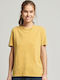 Superdry Ovin Vintage Women's T-shirt Yellow