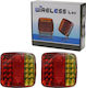 Set Lumini Trailer LED cu magnet 12V 2buc