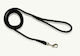 Pet Interest Lesă/Cordon Câine Curea Rope Plain în culoarea Negru 1.8m x 1.5cm 3903-H-XL