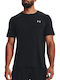 Under Armour Iso-Chill Run Laser Men's Athletic T-shirt Short Sleeve Black