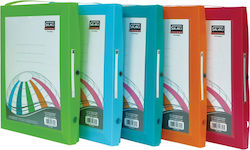 Skag Fancy Plastic File Box with Buttons 27x4x3...
