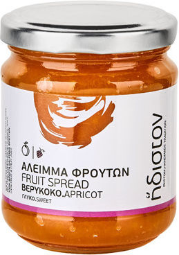 Ιdiston Jam Natural Grape Sweetener No Sugar Added 230gr