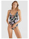 O'neill One-Piece Swimsuit Floral Black
