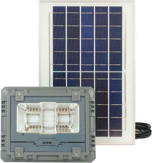 Waterproof Solar LED Flood Light 60W RGB with Remote Control IP67