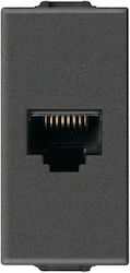 Vimar Neve Up Einzeln Netzsteckdose RJ45 ohne R...