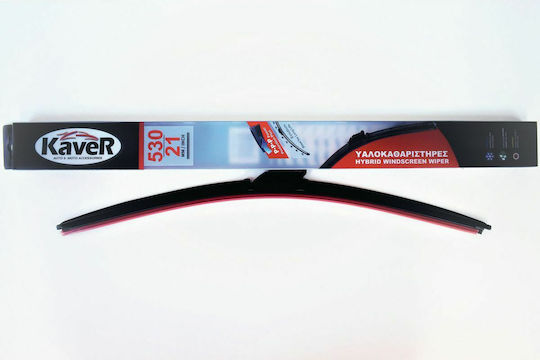 Kaver Hybrid Flat Fahrer-Seiten Scheibenwischer 530mm Universell KAVWIP530