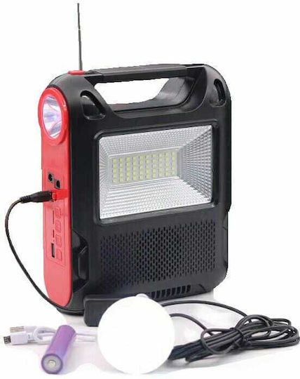 Autonomous Solar Lighting System with Speaker , Light System & Charger 884164