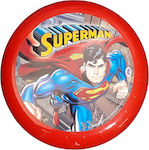 Superman Frisbee Πλαστικό Κόκκινο με Διάμετρο 20 εκ.