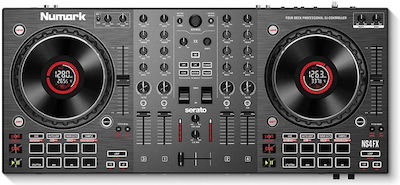 Numark NS-4FX DJ Controller 4 Kanäle mit Bildschirm