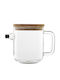 Luigi Bormioli Teapot Glass Transparent 1000ml