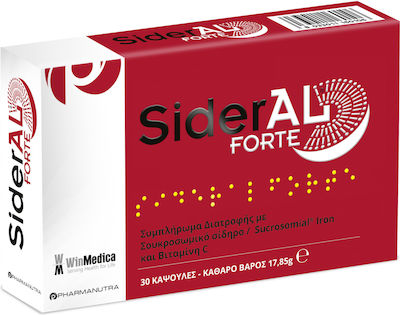 Winmedica Sideral Forte με Σίδηρο & Βιταμίνη C 30 κάψουλες