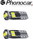 Phonocar Lamps Car T10 Canbus LED 6000K Cold Wh...