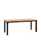 Bench Outdoor Wooden 110x39x45cm