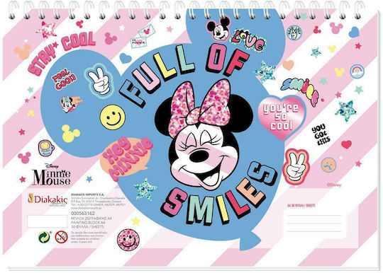 Diakakis Drawing Pad Minnie 1pcs