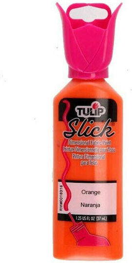 Art & Hobby Tulip Slick Πάστα Χειροτεχνίας Πορτοκαλί για Ξύλο, Ύφασμα, Πορσελάνη και Γυαλί 37ml