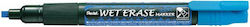 Pentel Wet Erase Chalk Marker Marker Albastru V...