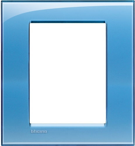 Legrand Living Light Switch Frame Vertical Installation in Blue Color LNA4826AD