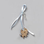 Bellissimo Christening Charm Pin Light Blue 50pcs