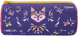 Maped Mini Cute Pencil Case Barrel Purple