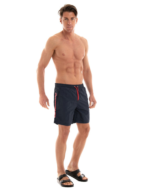 Ecoalf Men's Swimwear Bermuda Navy Blue