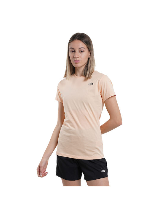 The North Face Damen Sport T-Shirt Rosa