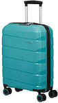 American Tourister Air Move Spinner Cabin Suitcase H55cm Turquoise