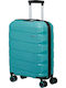 American Tourister Air Move Spinner Koffer Kabine Hart Türkis mit 4 Räder Höhe 55cm