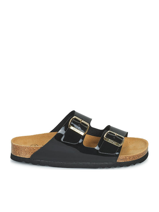 Scholl Josephine Γυναικεία Σανδάλια Μαύρα