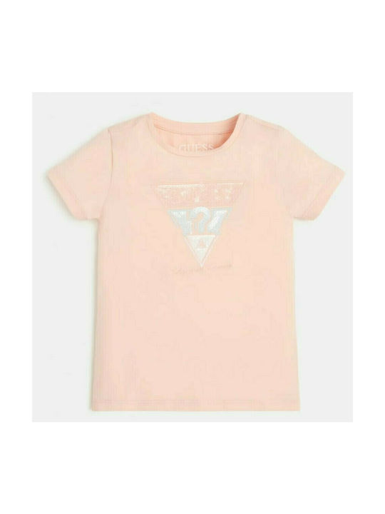 Guess Kids' T-shirt Pink