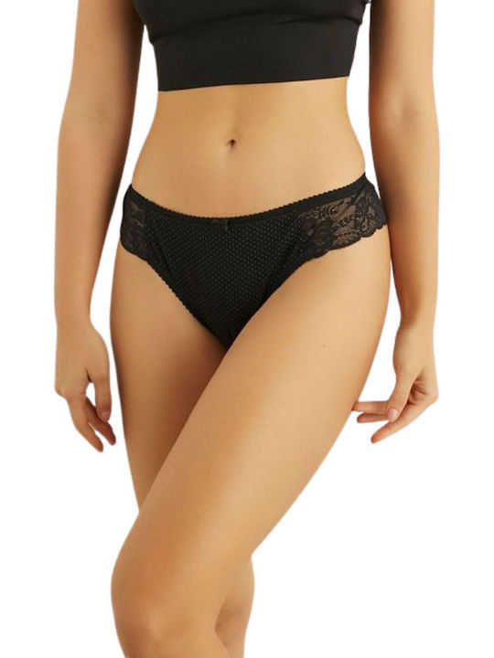 Sexen Brazil Cu Dantelă Negru Sexen Brazil Cu Dantelă Negru