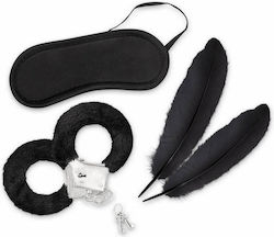 Crushious Dream Bondage Kit BDSM Kit Black 4pcs