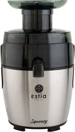 Estia Squeezy Αποχυμωτής 600W Inox Ασημί
