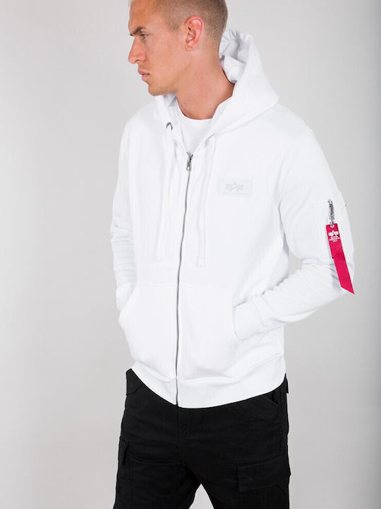 Kapuzenschal mit Weißer Jacke