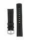 Hirsch Grand Duke Leather Strap Black 22mm