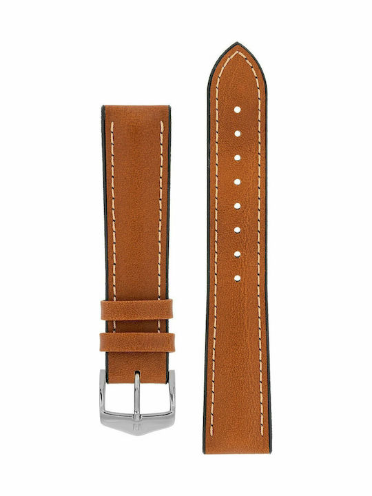 Hirsch James Leather Strap Brown 22mm