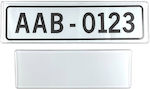 Back 42x12.5cm / 33x10.5cm 42 x 12.5cm Transparent 2pcs