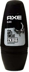Axe Black Anti Sweat Antiperspirant Αποσμητικό 48h σε Roll-On 50ml Axe Black Anti Sweat Antiperspirant Αποσμητικό 48h σε Roll-On 50ml