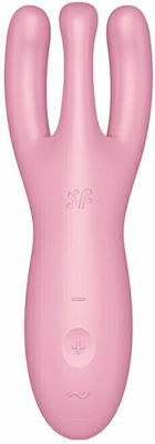 Satisfyer Threesome 4 Double Vibrator with Remote Control Pink