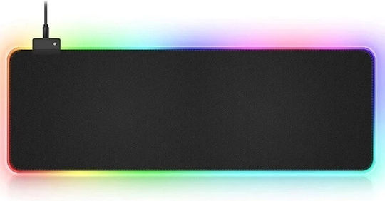 HY-001 Gaming Mouse Pad XL (790mm) με RGB Φωτισμό Μαύρο