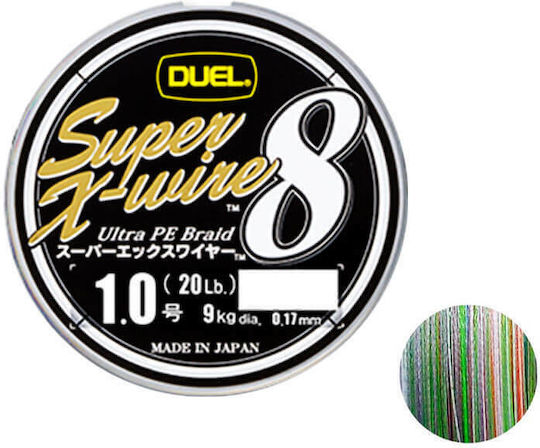 Duel Super X-Wire 8 Fishing Filament 300m / 0.34mm