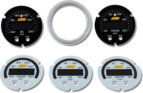 AEM X-Series Ψηφιακό Όργανο Θερμοκρασίας Λαδιού και Θερμοκρασίας Νερού Αυτοκινήτου