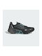 Terrex Agravic Flow 2.0 GTX Sport Shoes Trail Running Waterproof with Gore-Tex Membrane Core Black / Grey Six / Mint Ton