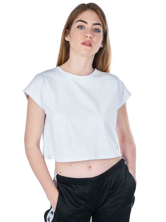 Kappa 222 Banda 10 Lavars Κοντομάνικο Crop Top ...