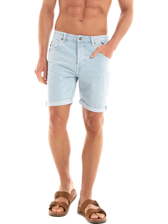 Gabba Anker K4073 Men's Shorts Jeans Light Blue