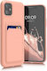Forcell Задна корица Силикон Коралов (iPhone 12 / 12 Pro)